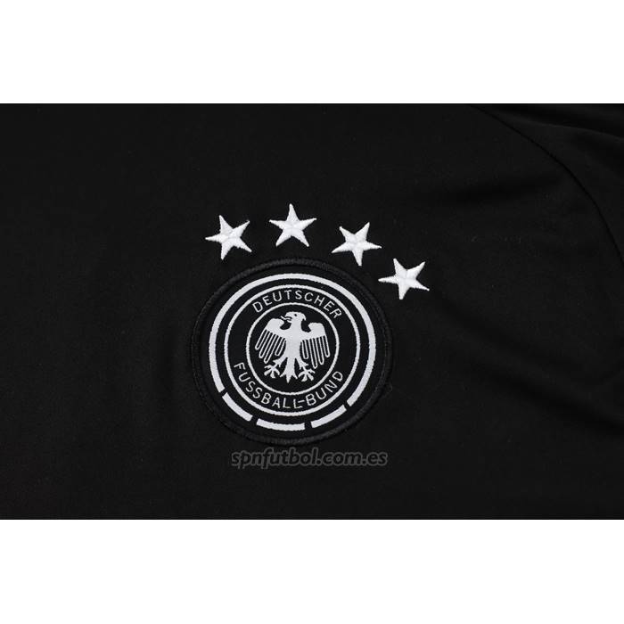 Chandal del Alemania Manga Corta 2024-2025 Negro - Pantalon Corto
